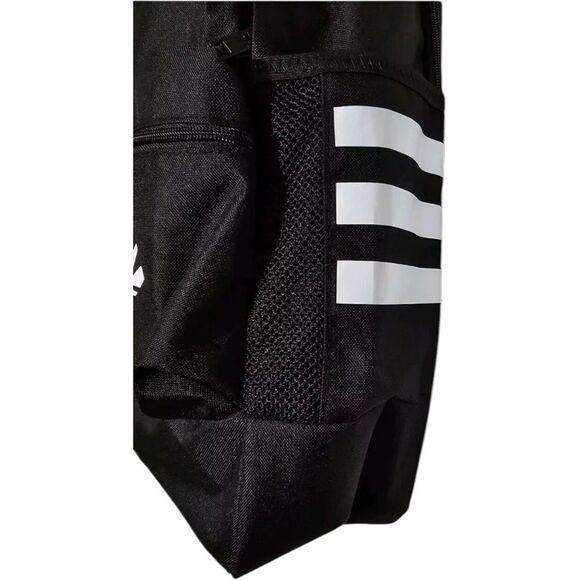 ADIDAS Originals Base Black White Stripes Large Backpack - Picture 6 of 16